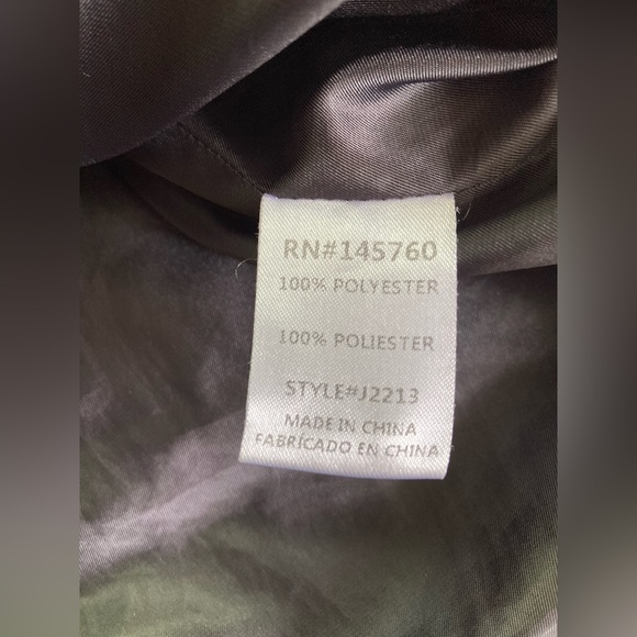 Long, black Puffer Vest - Picture 11 of 11